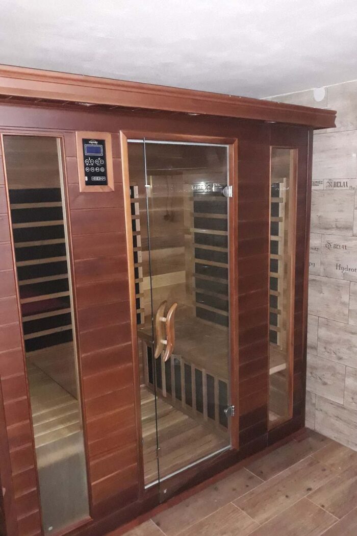 Sauna na chatě Marjánka